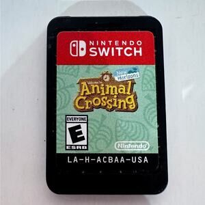 Animal Crossing New Horizons-Nintendo Switch- Video Game-Tested-Cartridge Only